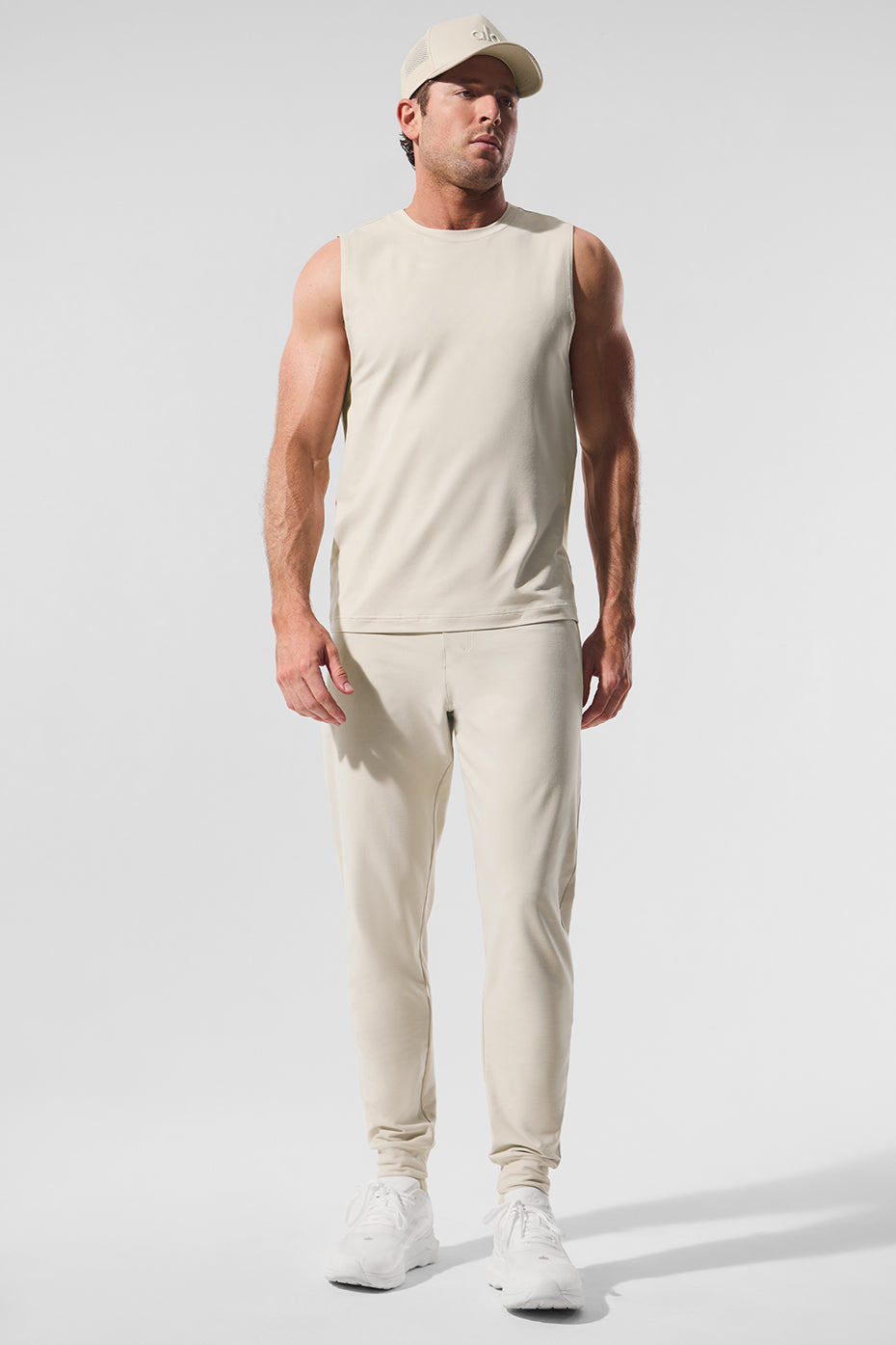 Conquer Muscle Tank - Bone