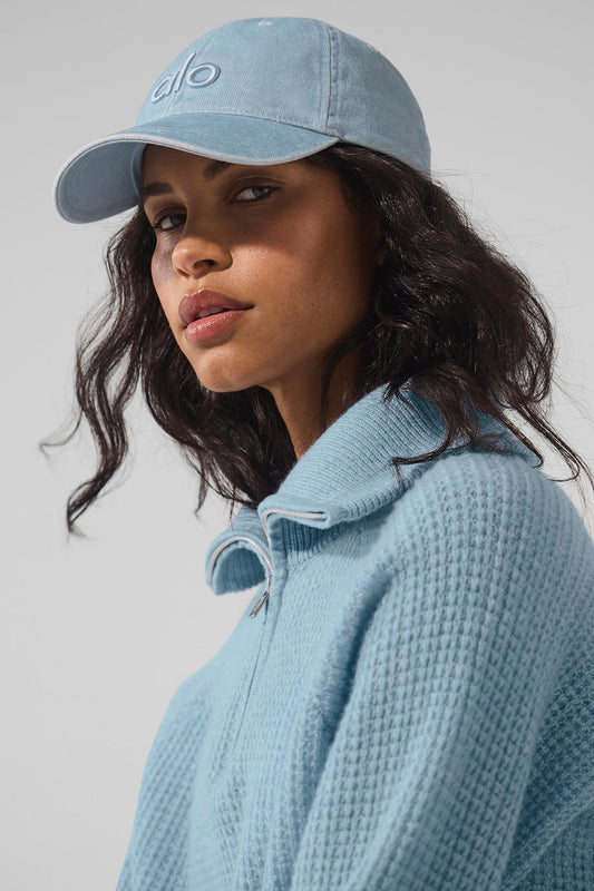 Washed Off-Duty Cap - Light Denim