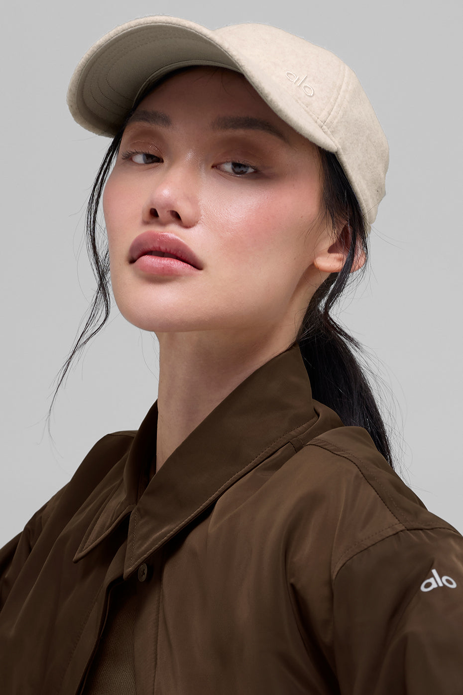 Prestige Off-Duty Cap - Cream Heather
