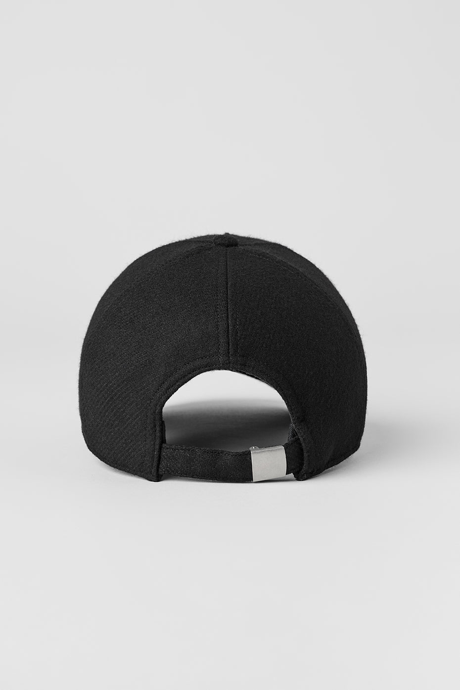 Wool Blend District Trucker Hat - Black