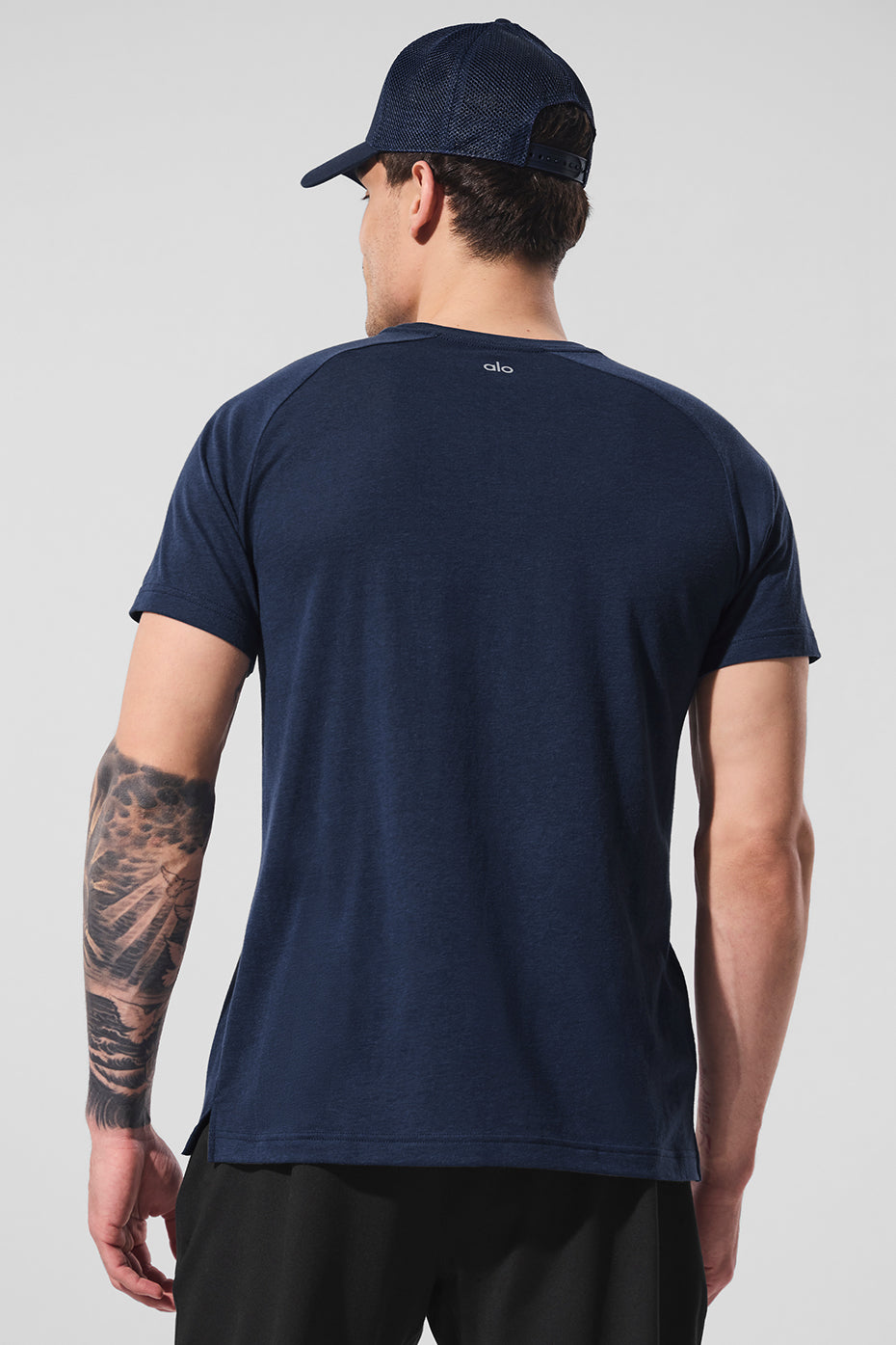 Triumph Raglan Tee - Navy