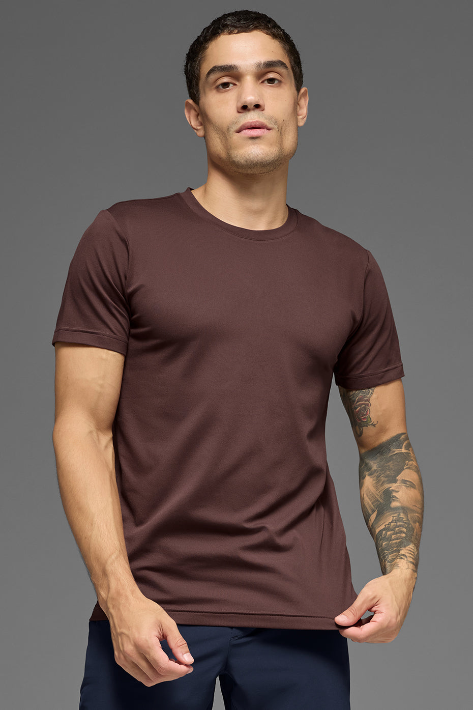 Conquer Reform Crewneck Short Sleeve - Brownstone