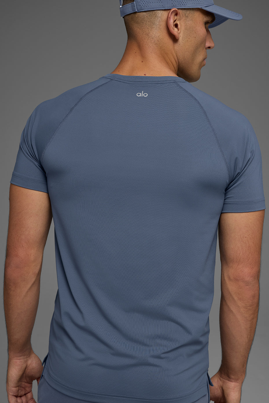 Idol Crewneck Short Sleeve - Bluestone