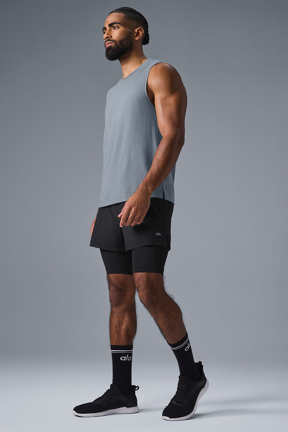 The Triumph Muscle Tank - Steel Grey