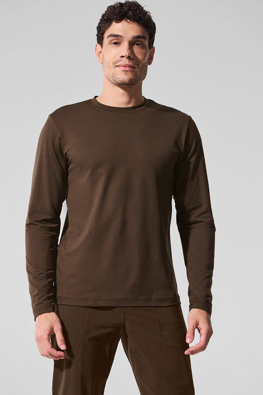 Conquer Reform Crewneck Long Sleeve - Espresso
