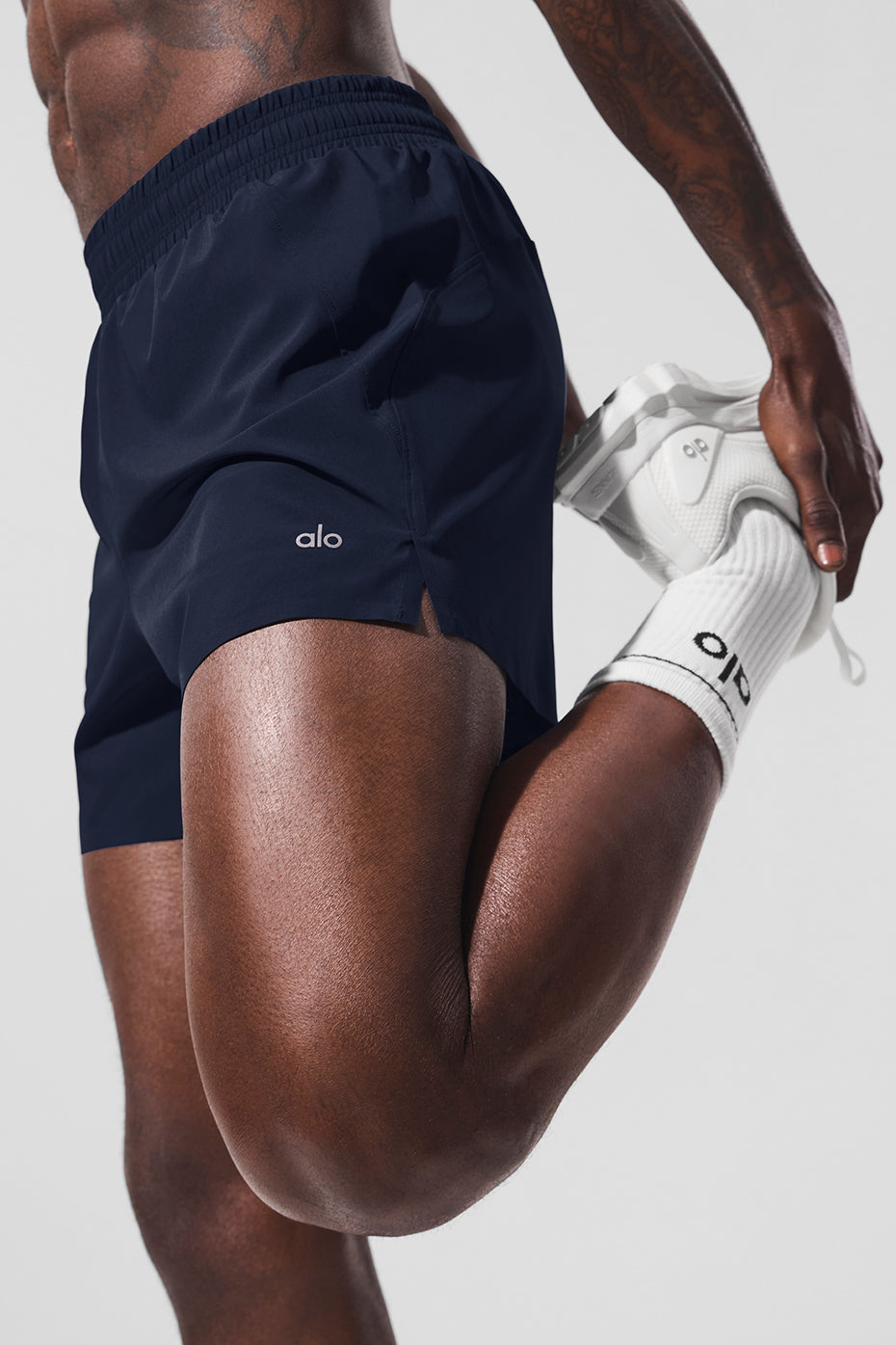 5" Adapt Running Short - Navy