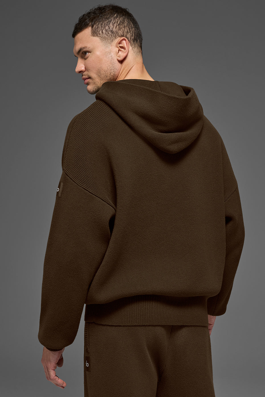 Scholar Hooded Sweater - Espresso