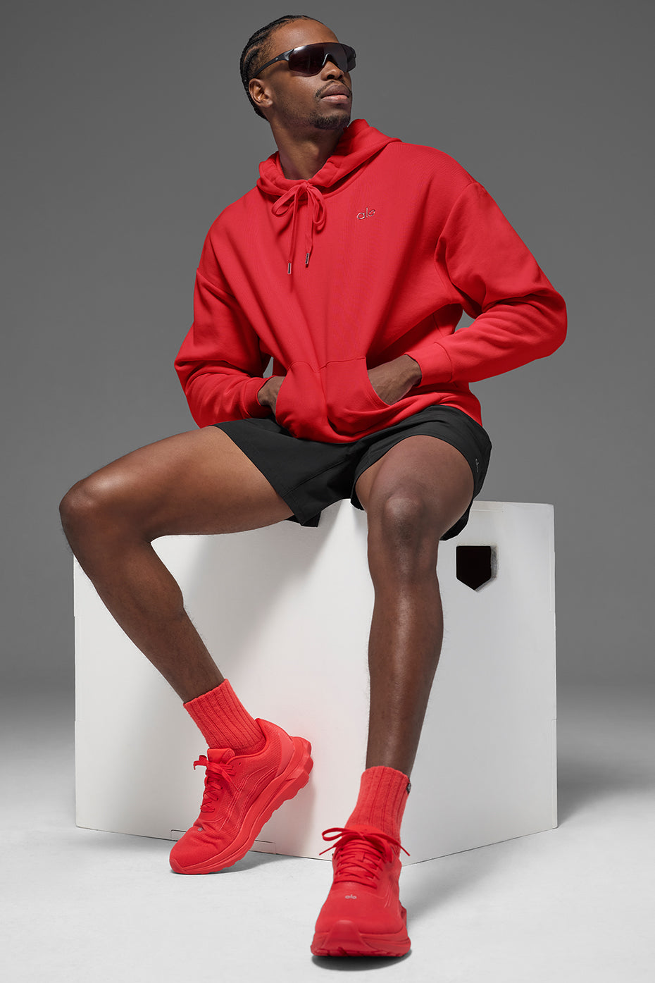Accolade Hoodie - Bright Red