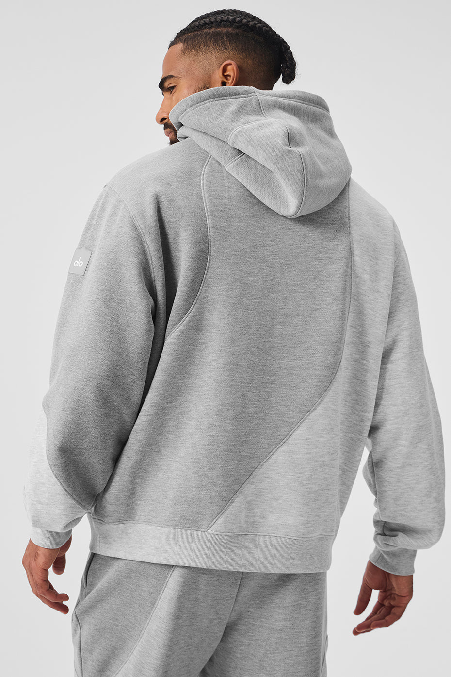 Make Waves Hoodie - Athletic Heather Grey Tonal