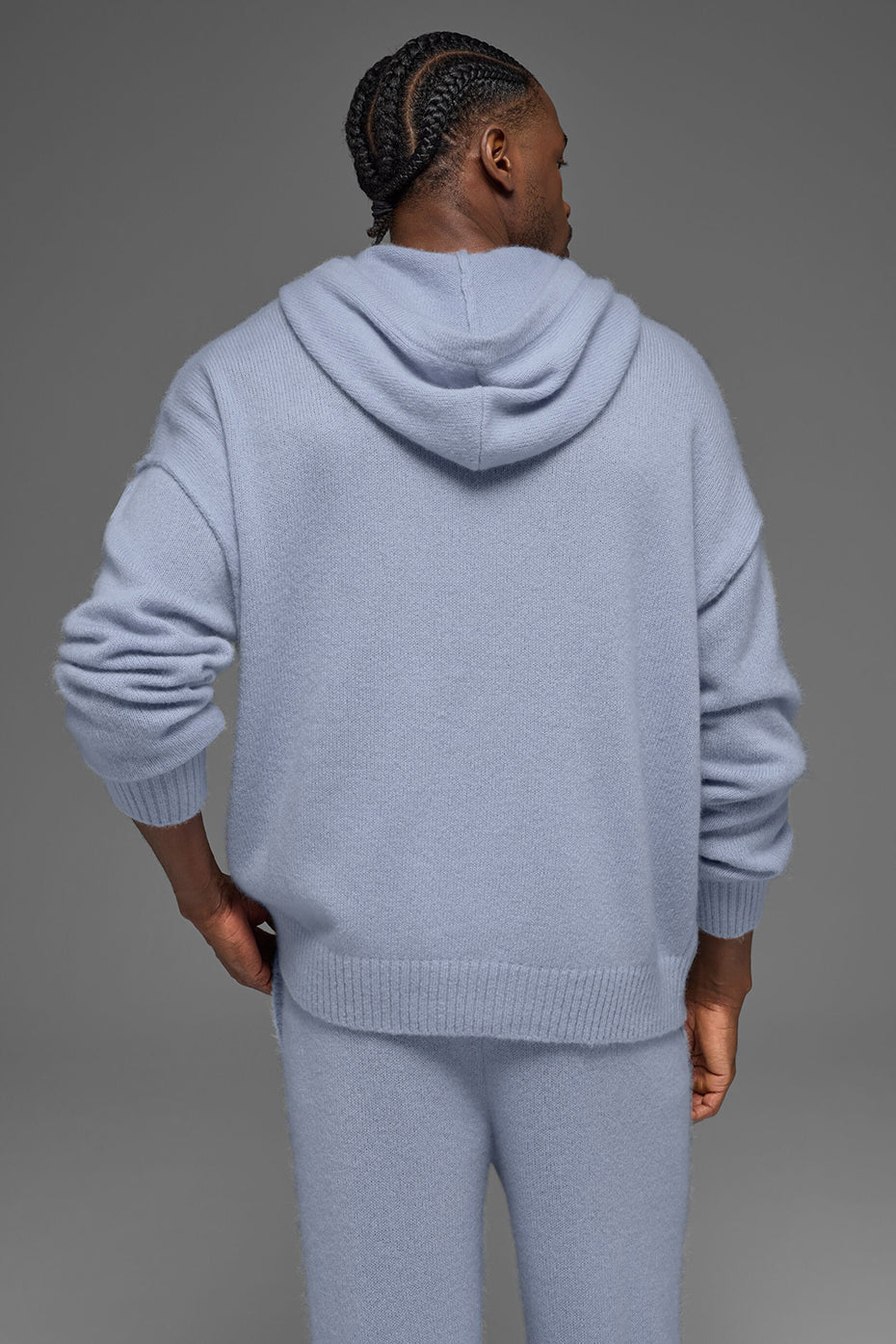 Wool Cashmere New Class Hoodie - Winter Frost
