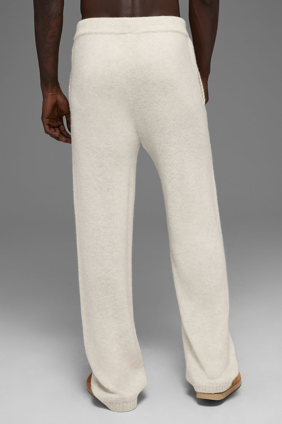 Wool Cashmere New Class Sweatpant - Bone Heather